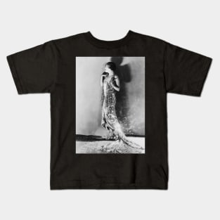 Flapper Siren Gloria Swanson Kids T-Shirt